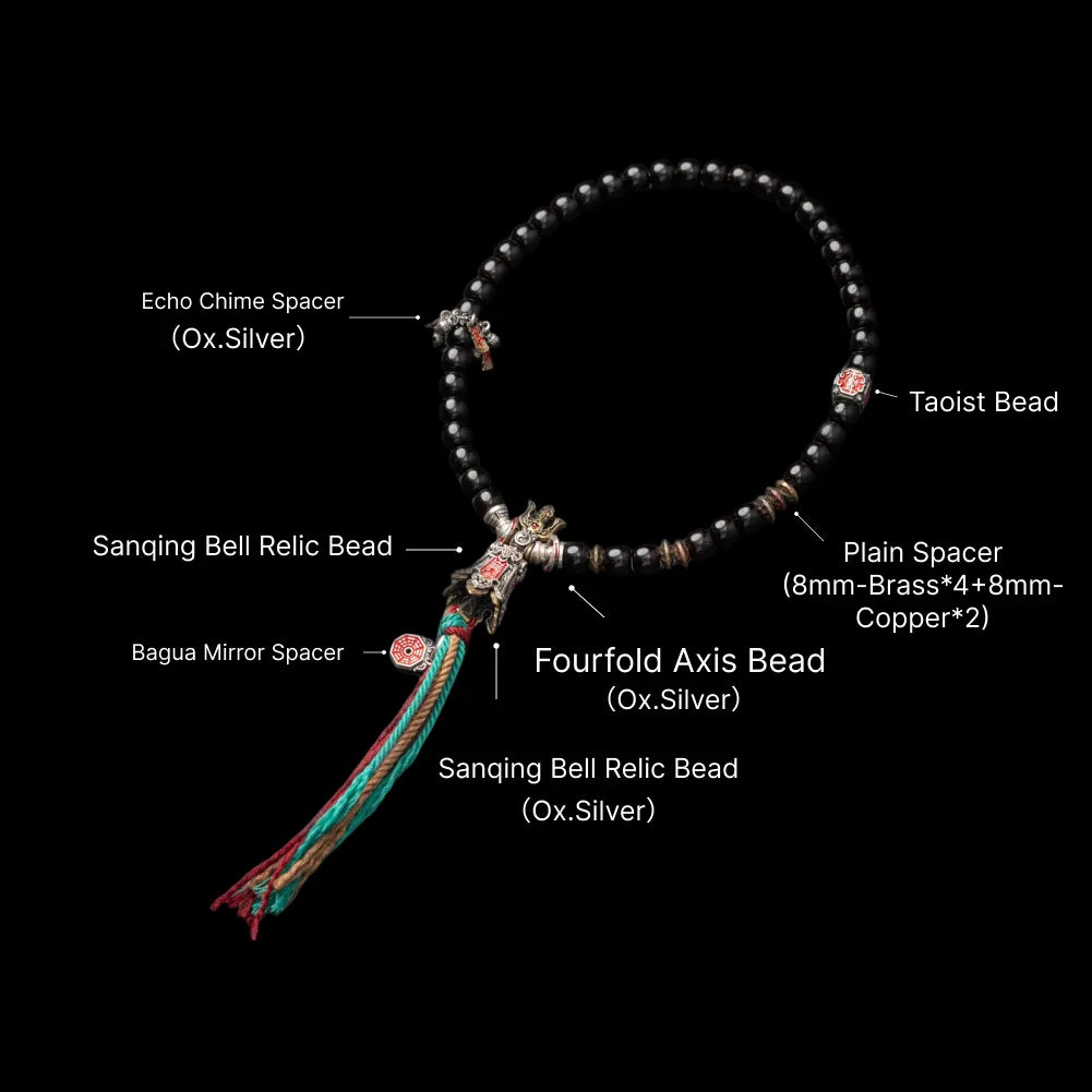 Sanqing Bell Relic Bead