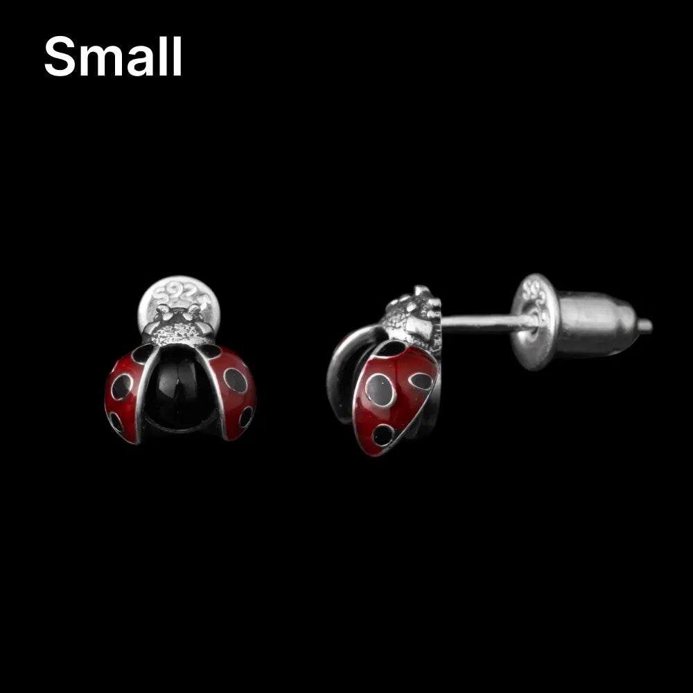 Ladybug Studs