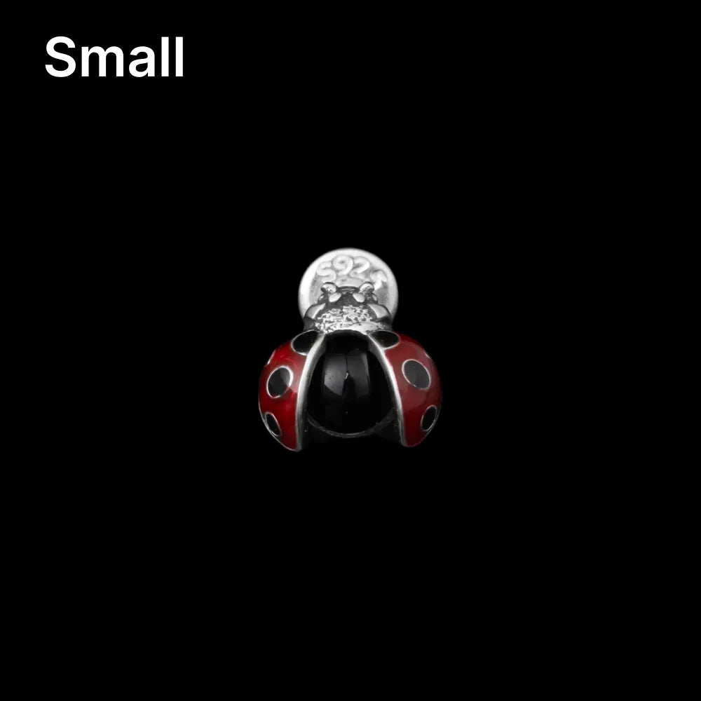 Ladybug Studs