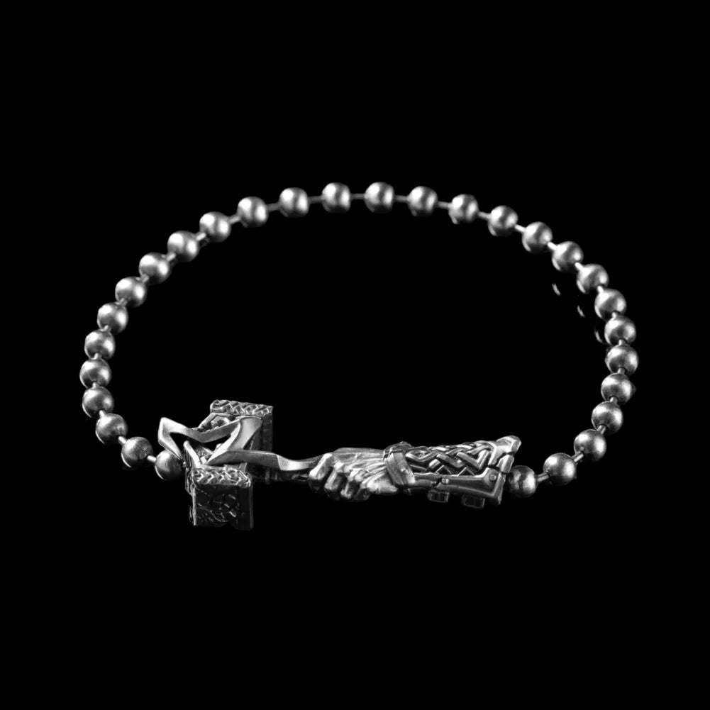 Thunder Hammer Chain Clasp Bracelet
