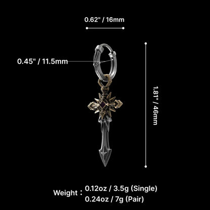 Solarblade Earrings