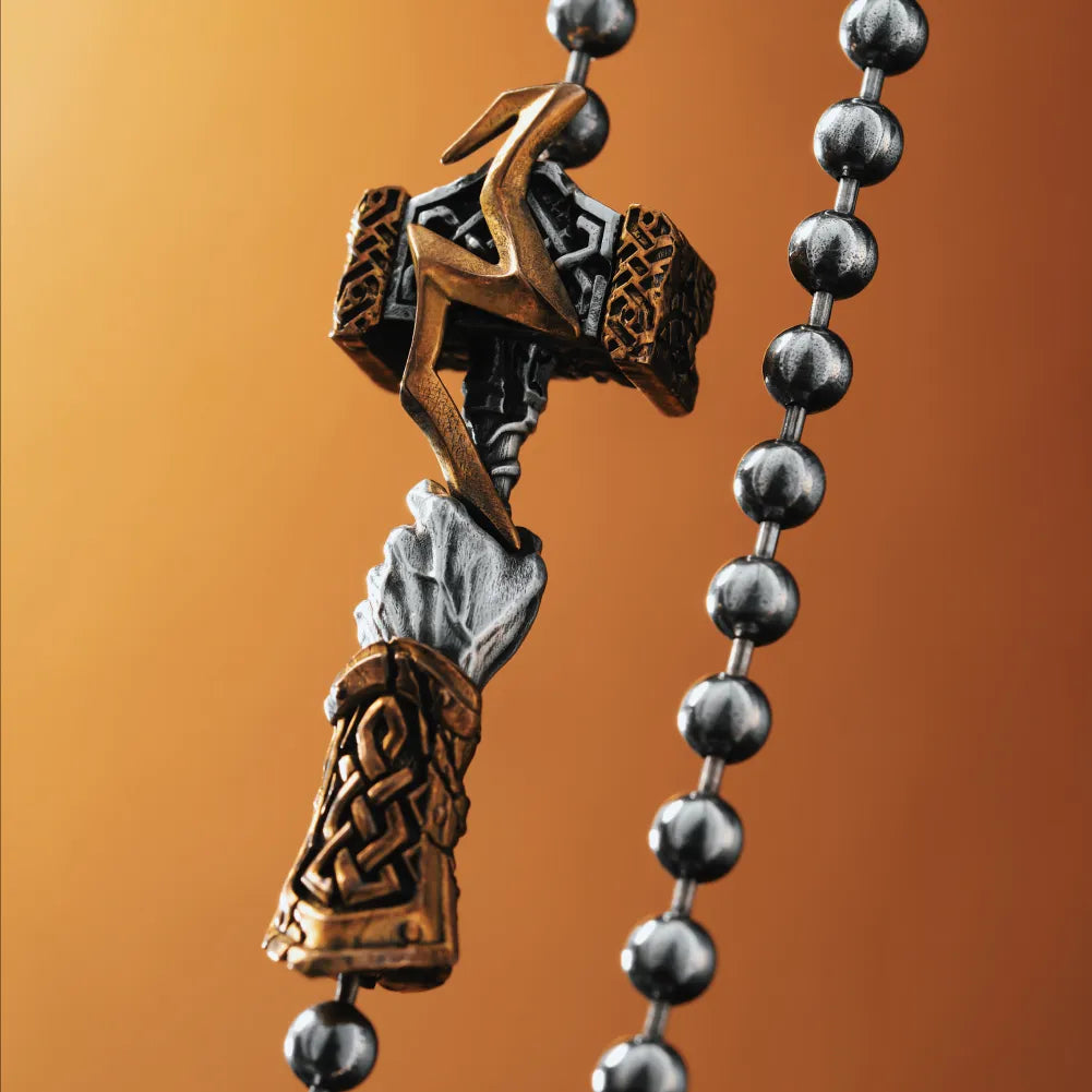 Thunder Hammer Chain Clasp Bracelet