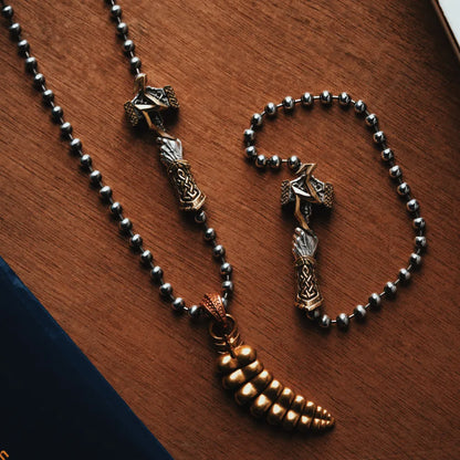 Thunder Hammer Chain Clasp Bracelet