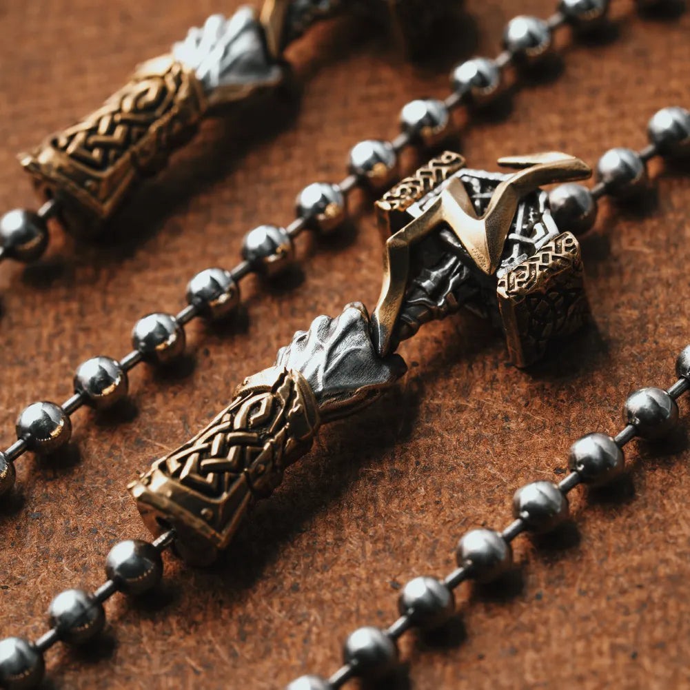 Thunder Hammer Chain Clasp Bracelet