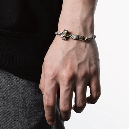 Thunder Hammer Chain Clasp Bracelet