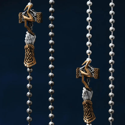 Thunder Hammer Chain Clasp Bracelet