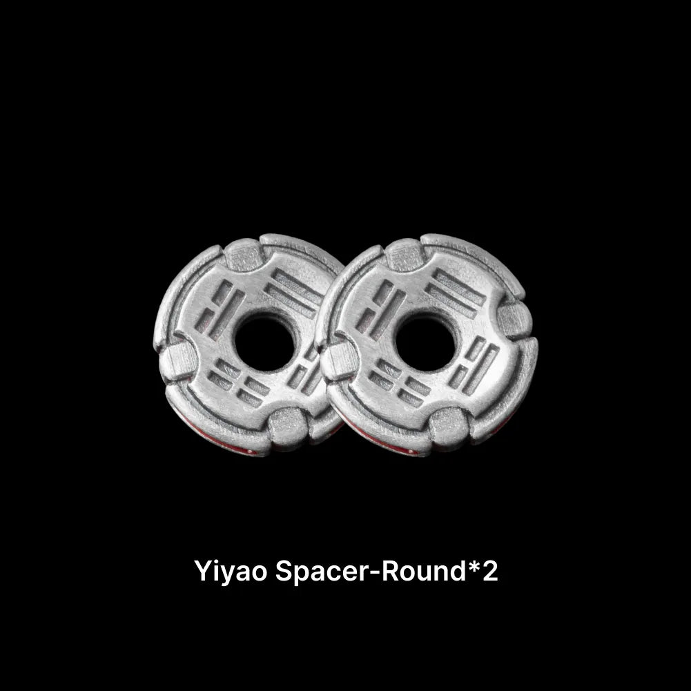 Ox.Silver With Cinnabar Yiyao Spacer SKU 03