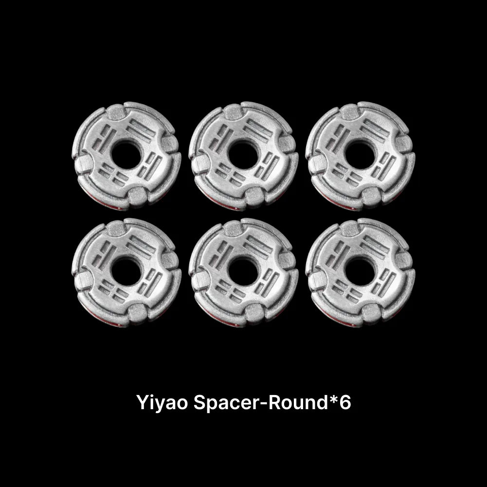 Ox.Silver With Cinnabar Yiyao Spacer SKU 07