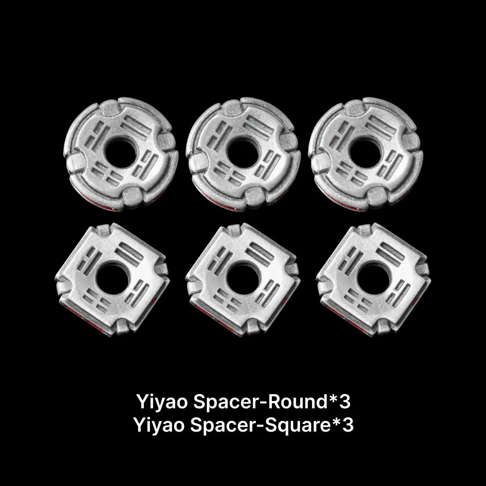 Ox.Silver With Cinnabar Yiyao Spacer SKU 09