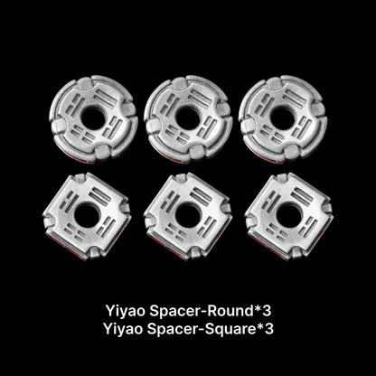 Ox.Silver With Cinnabar Yiyao Spacer SKU 09