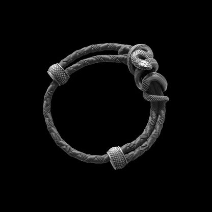 Black Mamba Rope Bracelet