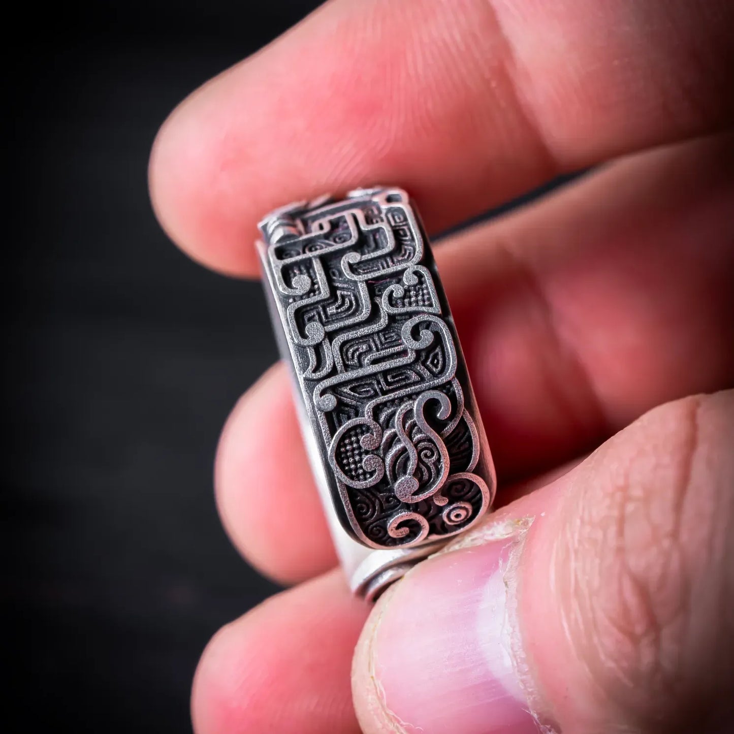 Oriental Patterned Ring