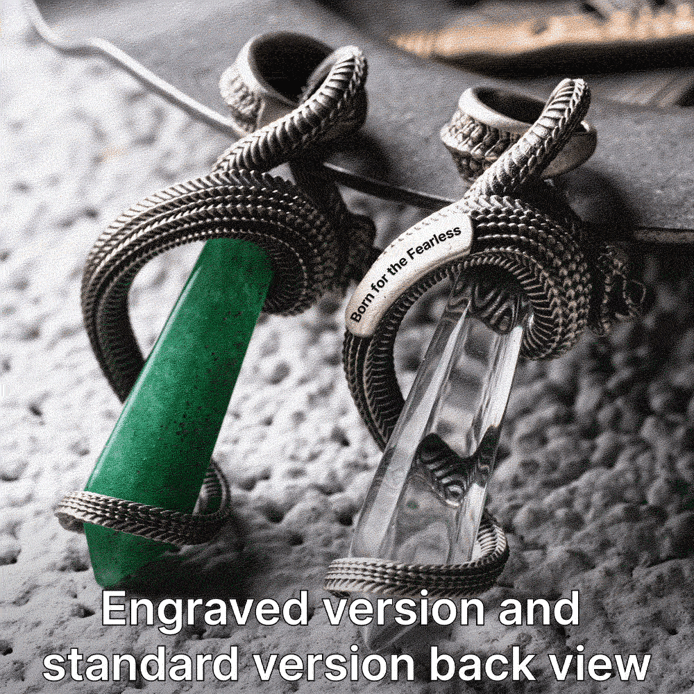 Oxidized Silver Venom‘s Heart Pendant Engraving