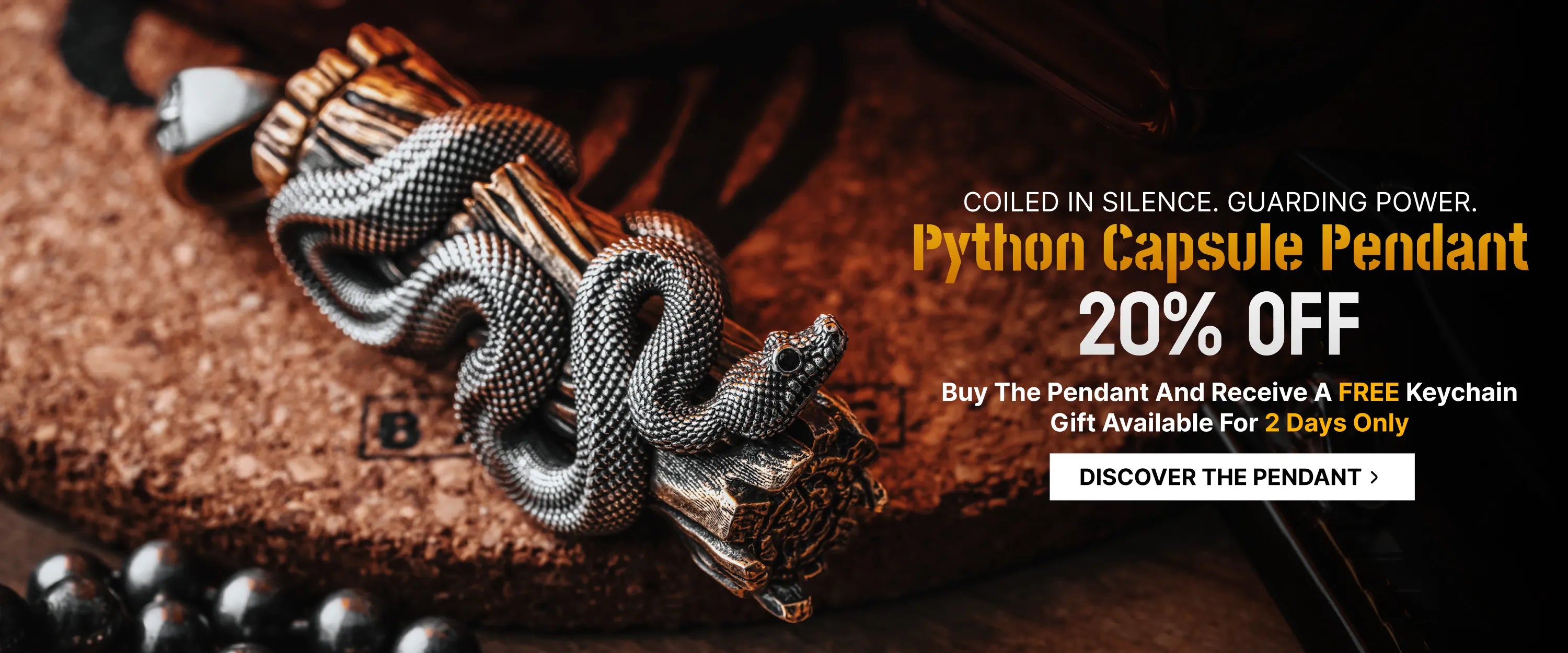 Python Capsule Pendant