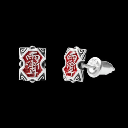 Rain Amulet Stud Earrings Option Details 01