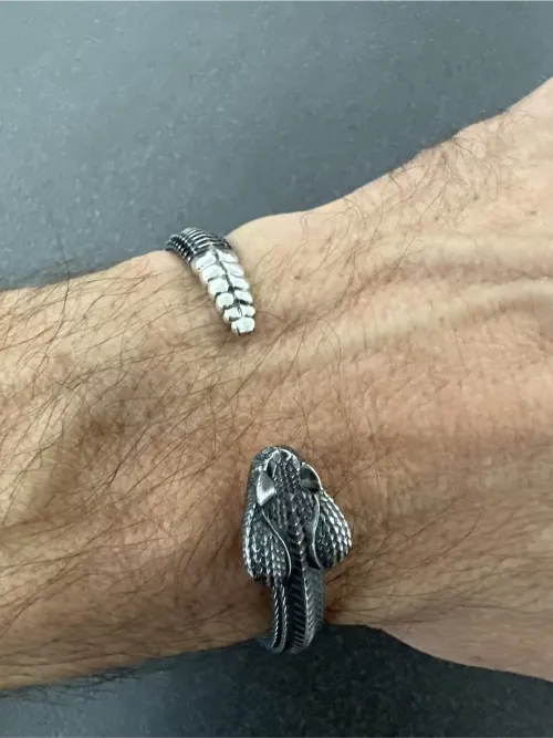 Rattlesnake Bracelet showcace 3 from Customers