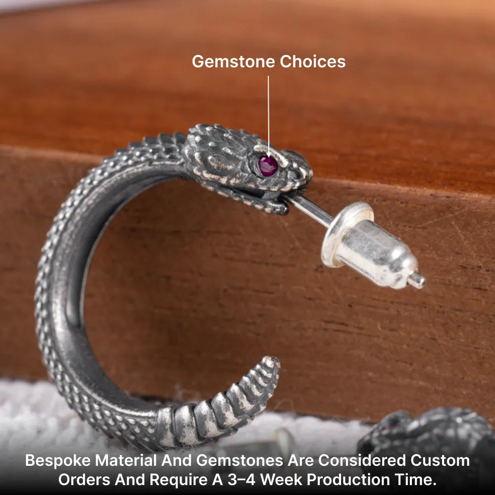 Rattlesnake Earrings