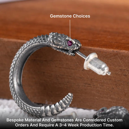 Rattlesnake Earrings
