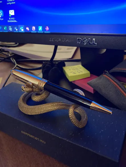 Rattlesnake Pen Holder showcace 3 from Customers