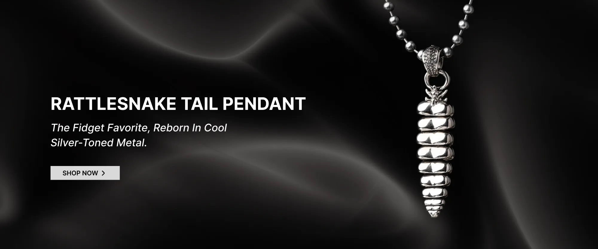 Rattlesnake Tail Pendant