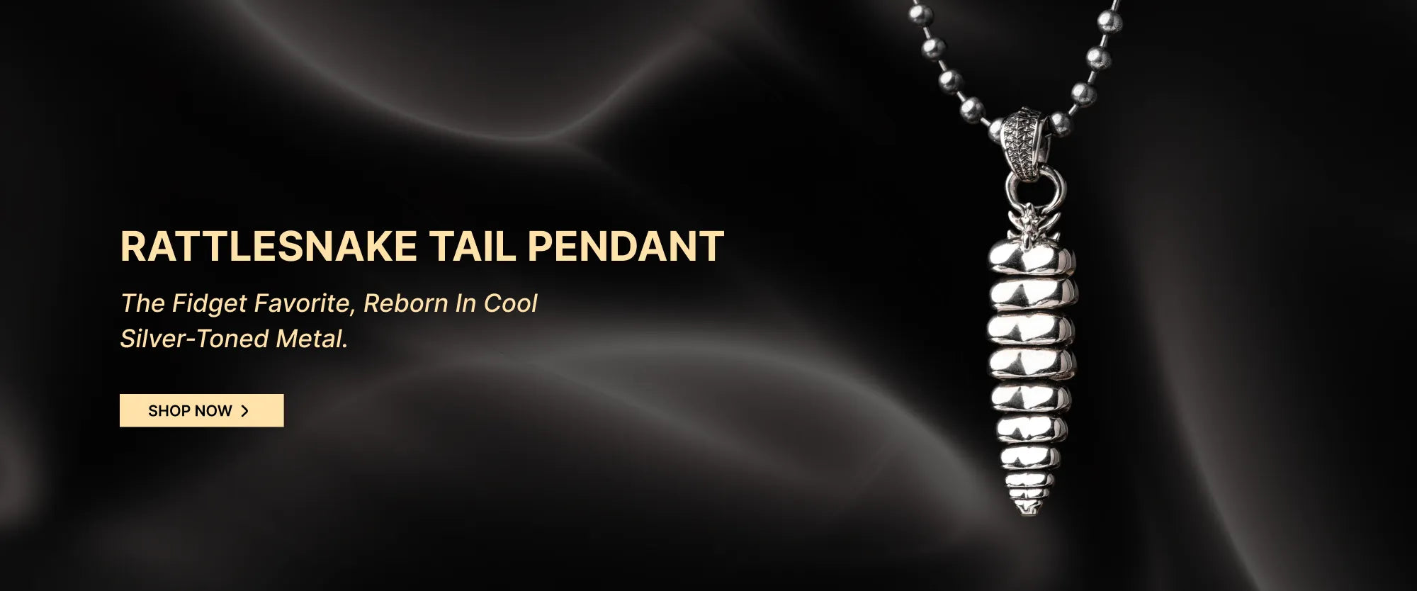 Rattlesnake Tail Pendant