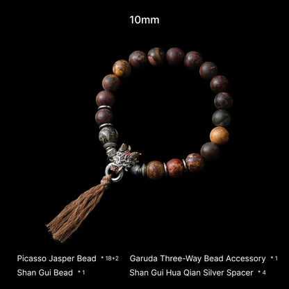 Red Jasper Shangui Bracelet