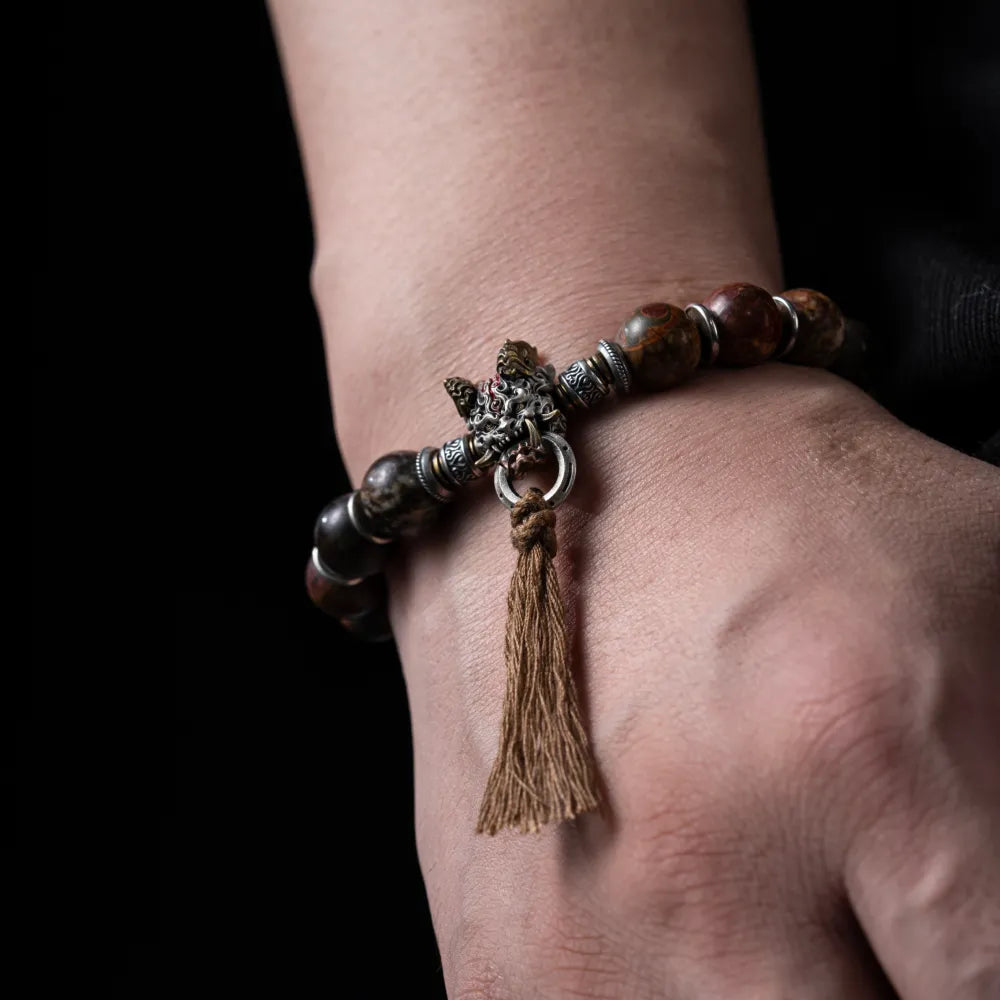 Red Jasper Shangui Bracelet