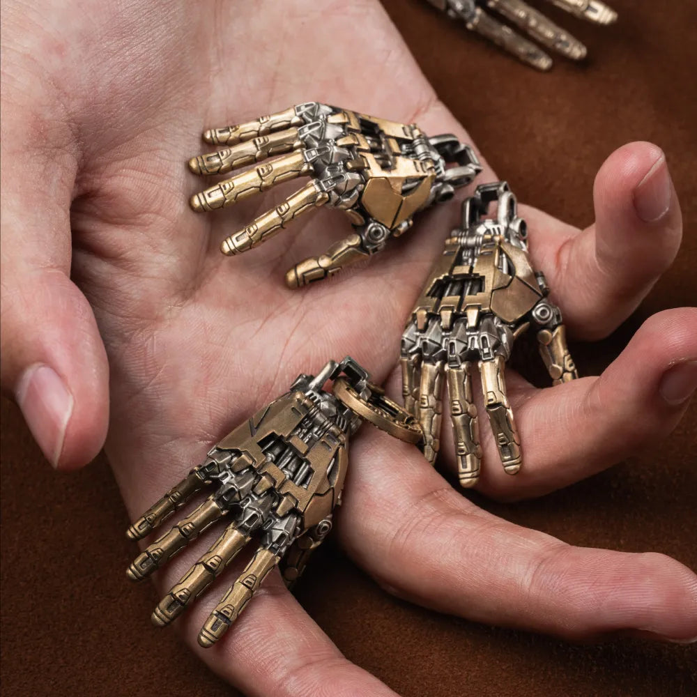 Mechanical Hand Pendant Detail 07