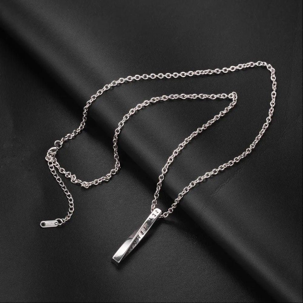 Rune Loop Pendant Details 03