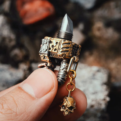 Rustborn Chainsaw Box Opener Pendant