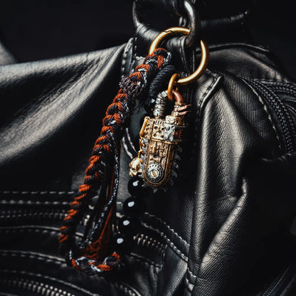 Rustborn Chainsaw Box Opener Pendant