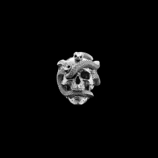 Skull & Snake Bead