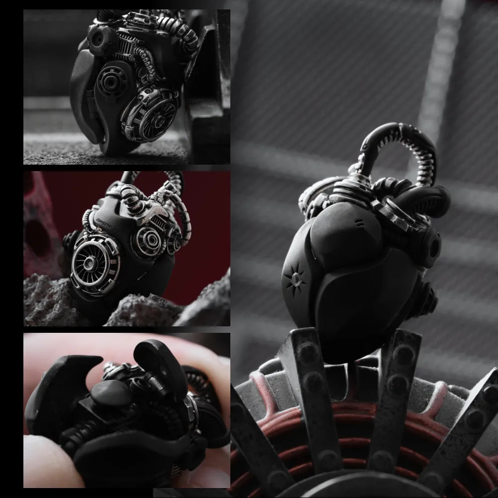 Mechanical Heart Pendant – Soul Core Edition