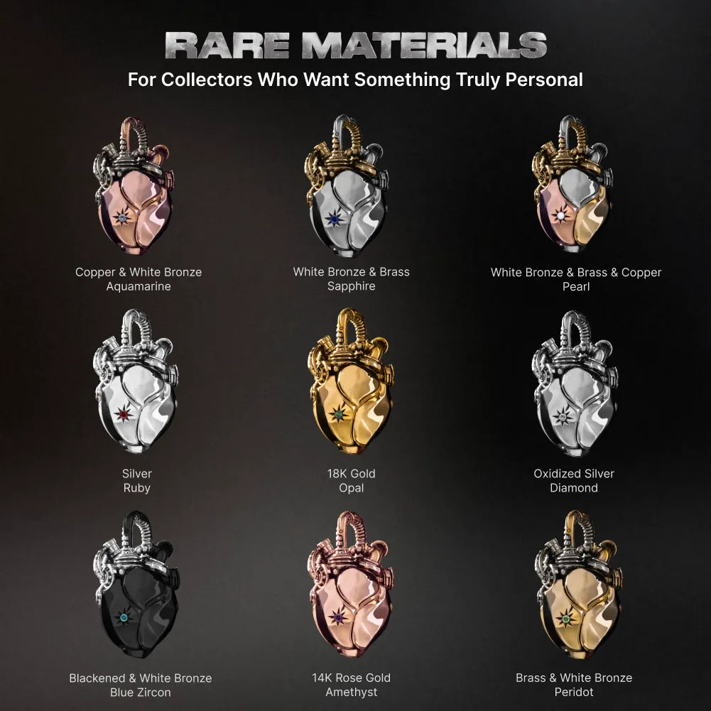 Mechanical Heart Pendant – Soul Core Edition