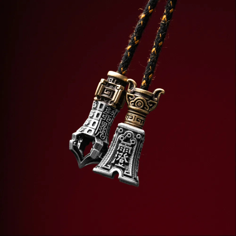 Sanqing Bell Disciple Bead Details 01