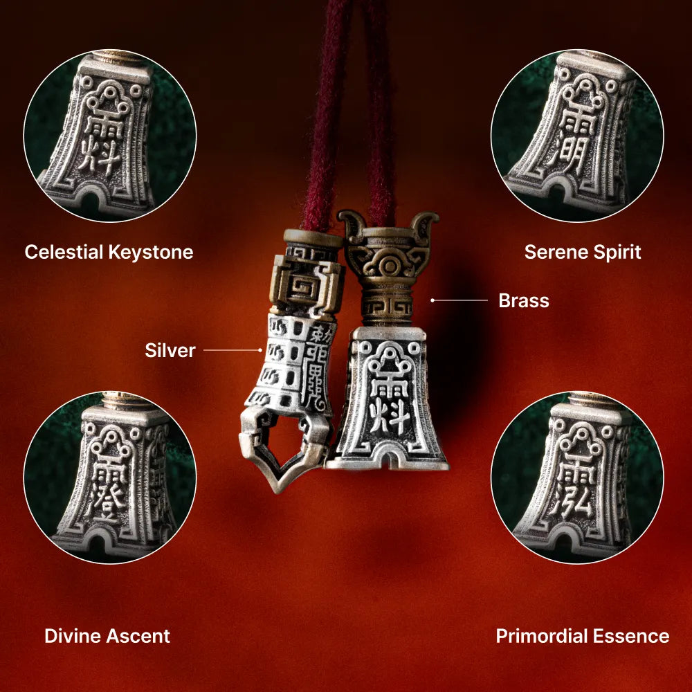 Sanqing Bell Disciple Bead Details 03