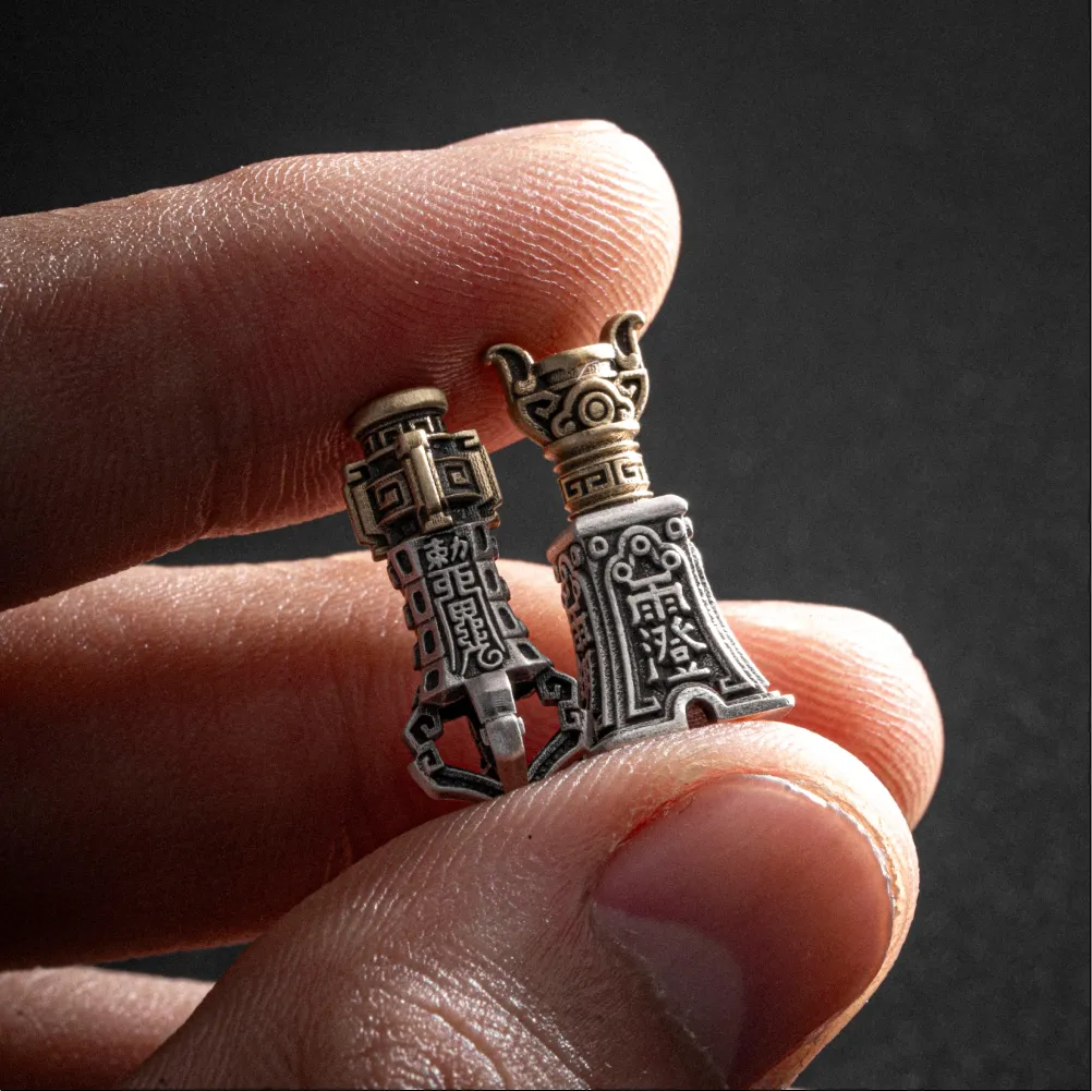 Sanqing Bell Disciple Bead Details 05