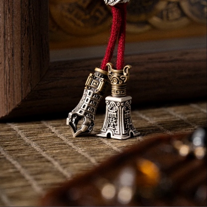 Sanqing Bell Disciple Bead Details 07