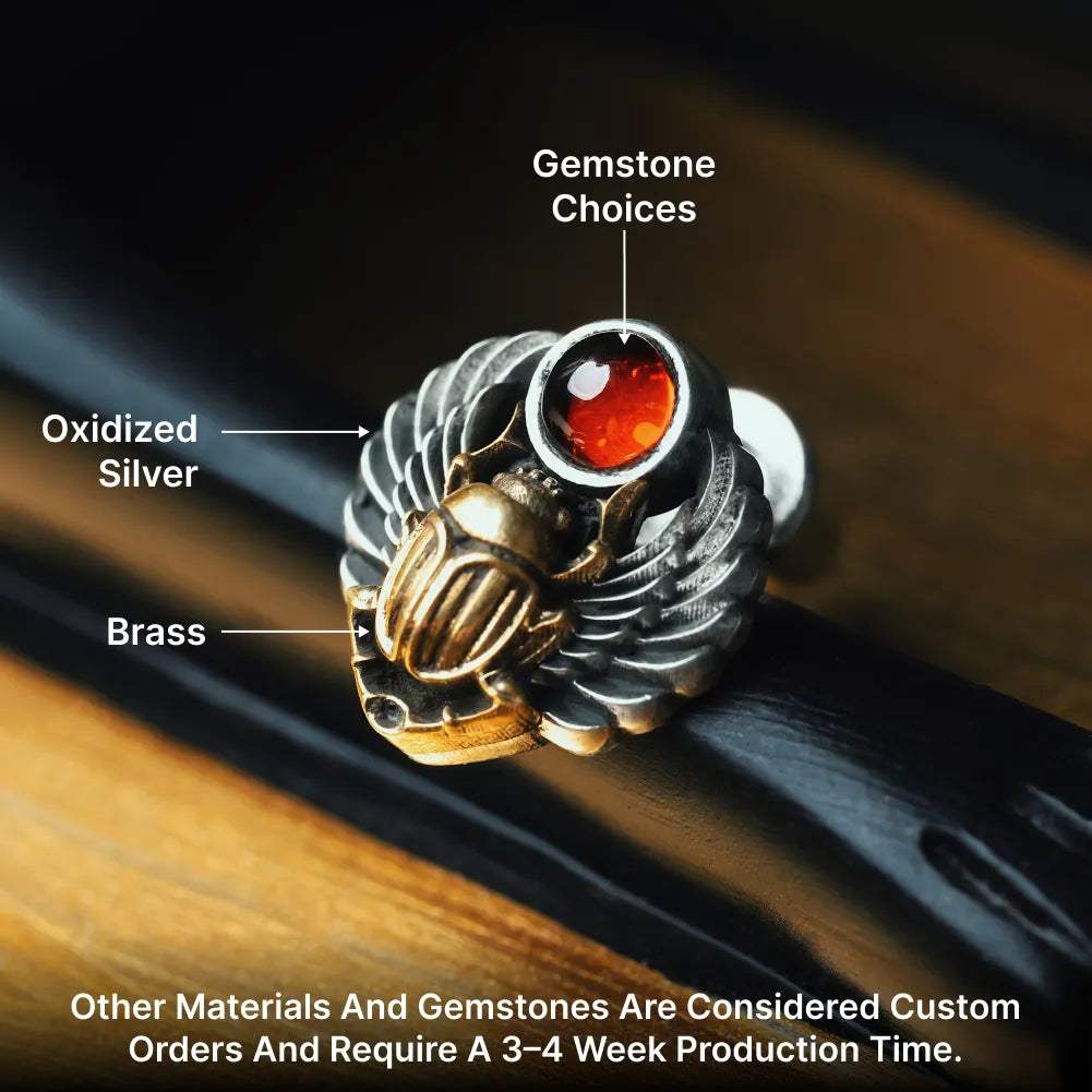 Scarab Studs