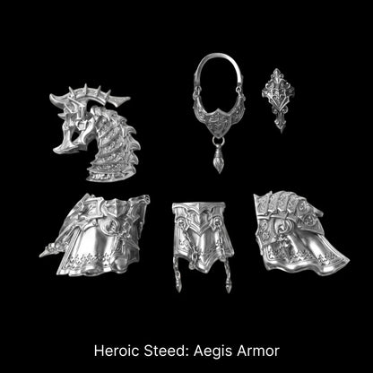 Heroic Steed Aegis Armor