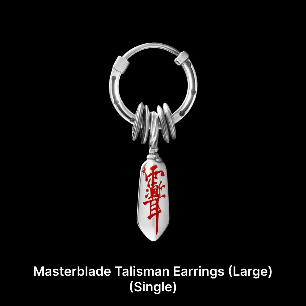 Masterblade Talisman Earrings (Large)