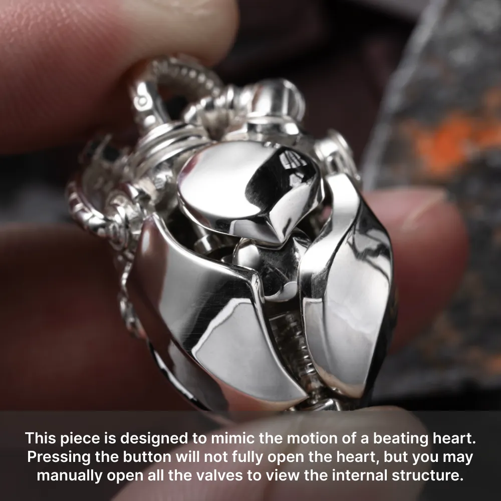 Mechanical Heart Pendant