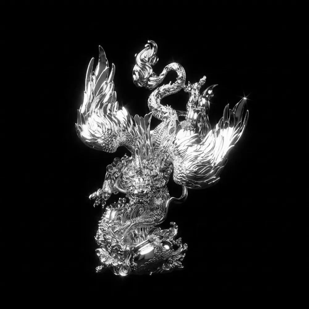 Winged Pixiu Guardian Figurine