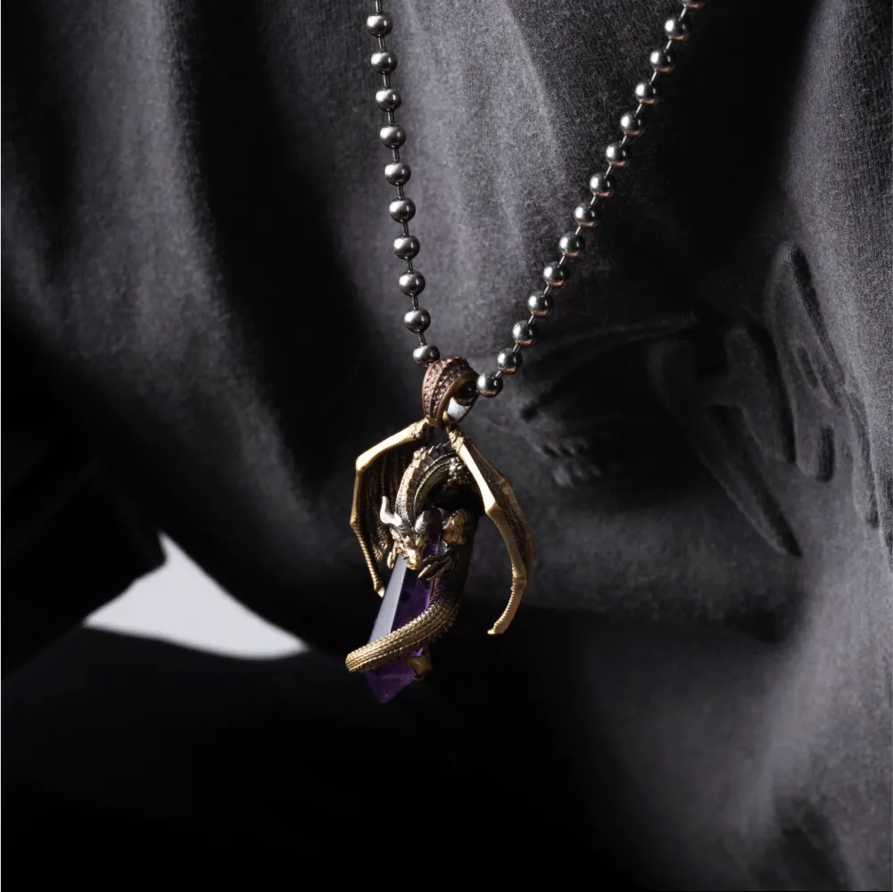 Skybound Dragon Pendant Details 03