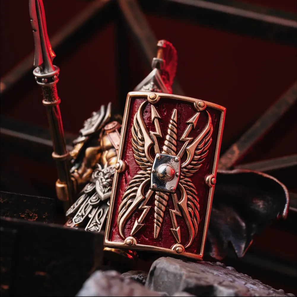 White Bronze & Brass & Copper Spatan Commander Details 02