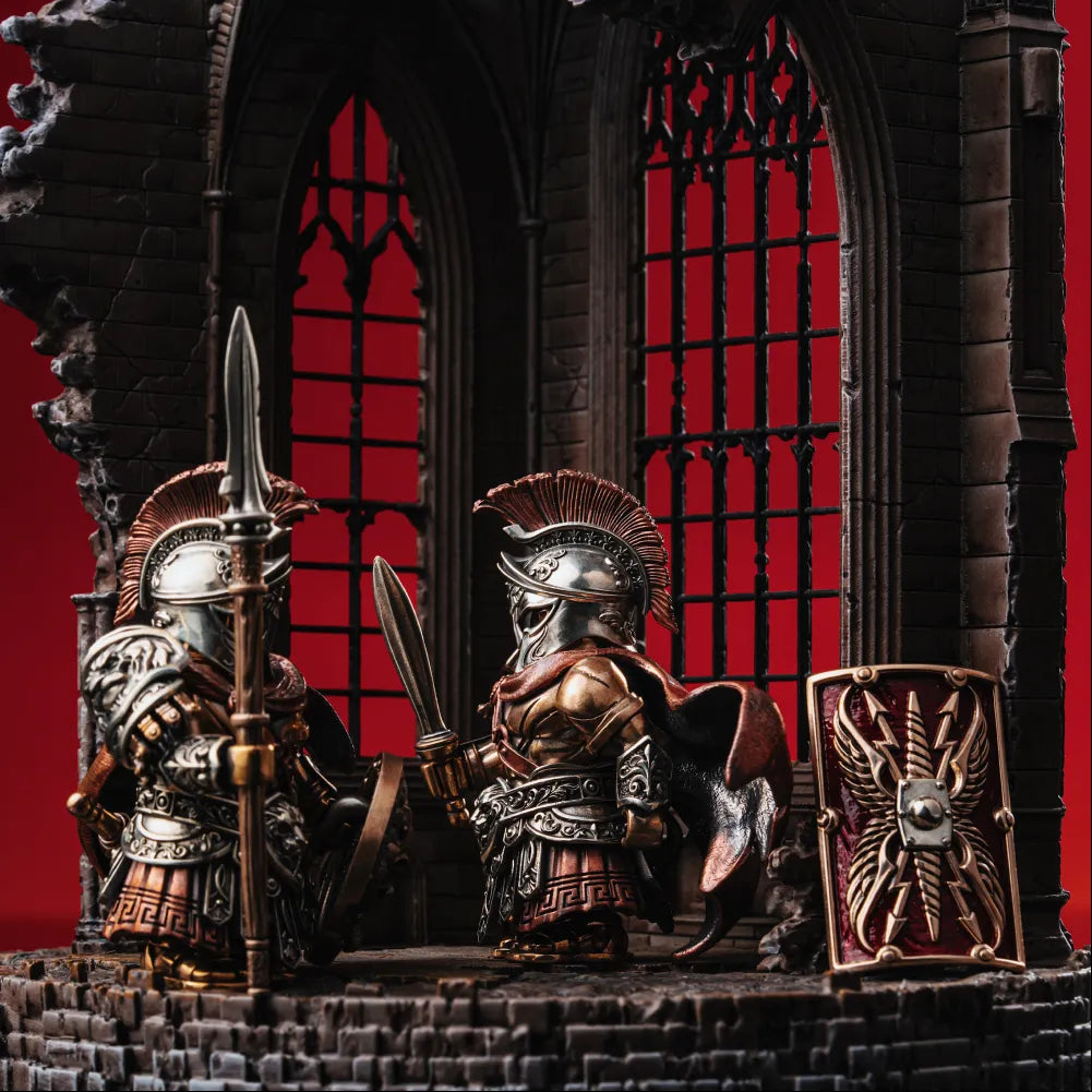 White Bronze & Brass & Copper Spatan Commander Details 03