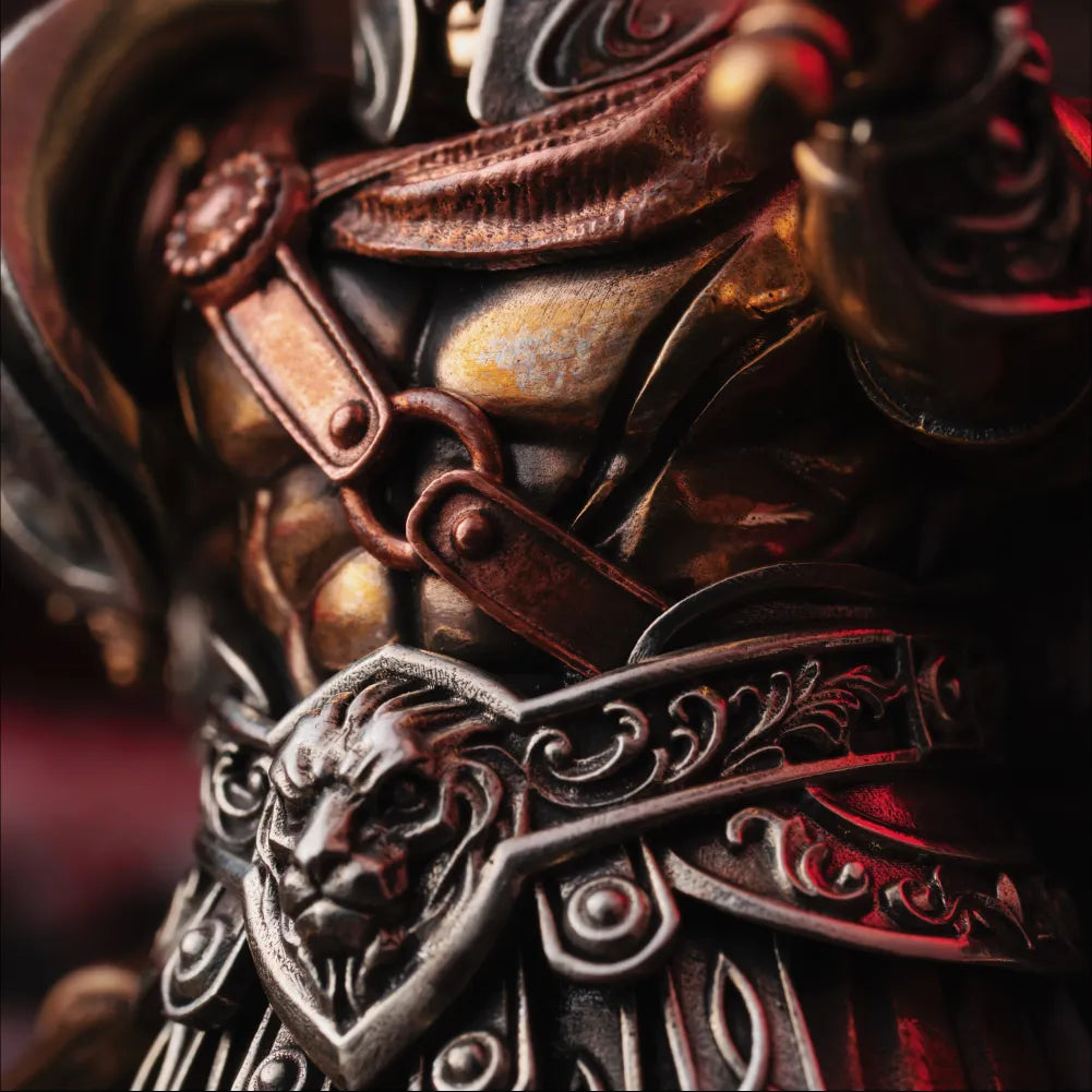 White Bronze & Brass & Copper Spatan Commander Details 04