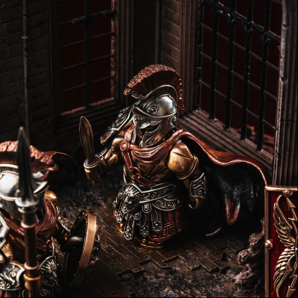 White Bronze & Brass & Copper Spatan Commander Details 07