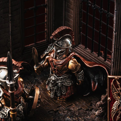 White Bronze & Brass & Copper Spatan Commander Details 07