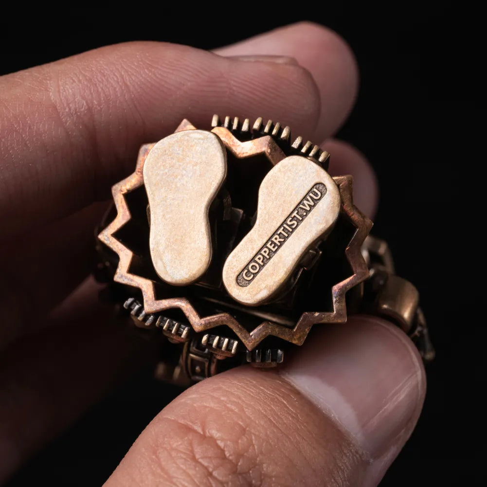 White Bronze & Brass & Copper Spatan Commander Details 09